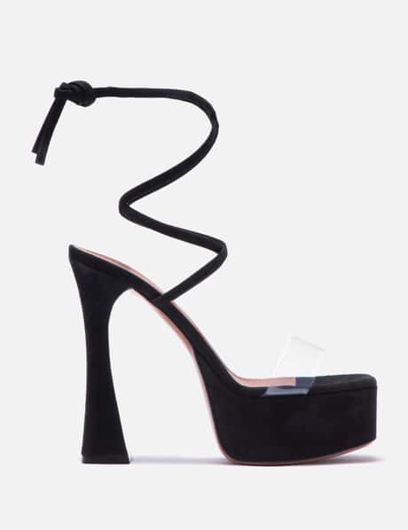 Amina Muaddi Sita Platform Sandals HBX