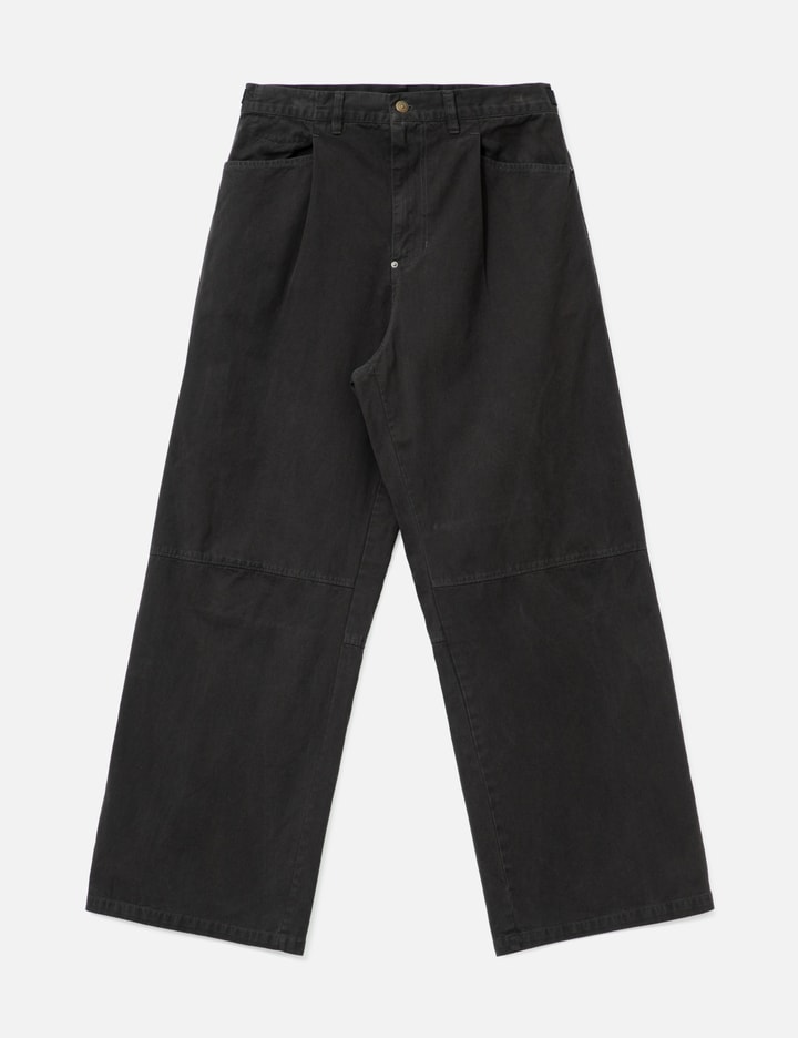 POLYTERU 1011 Gosima Pants Rivet Flowers