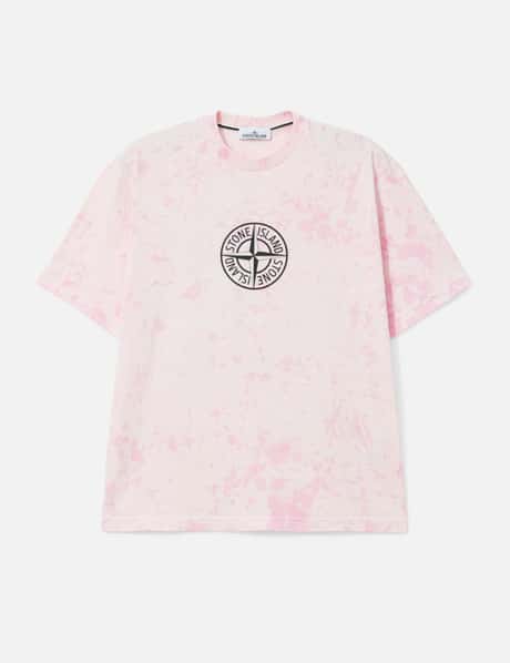 Combed Organic Cotton Jersey 'Paintball' Treatment Short Sleeve T-Shirt view 6