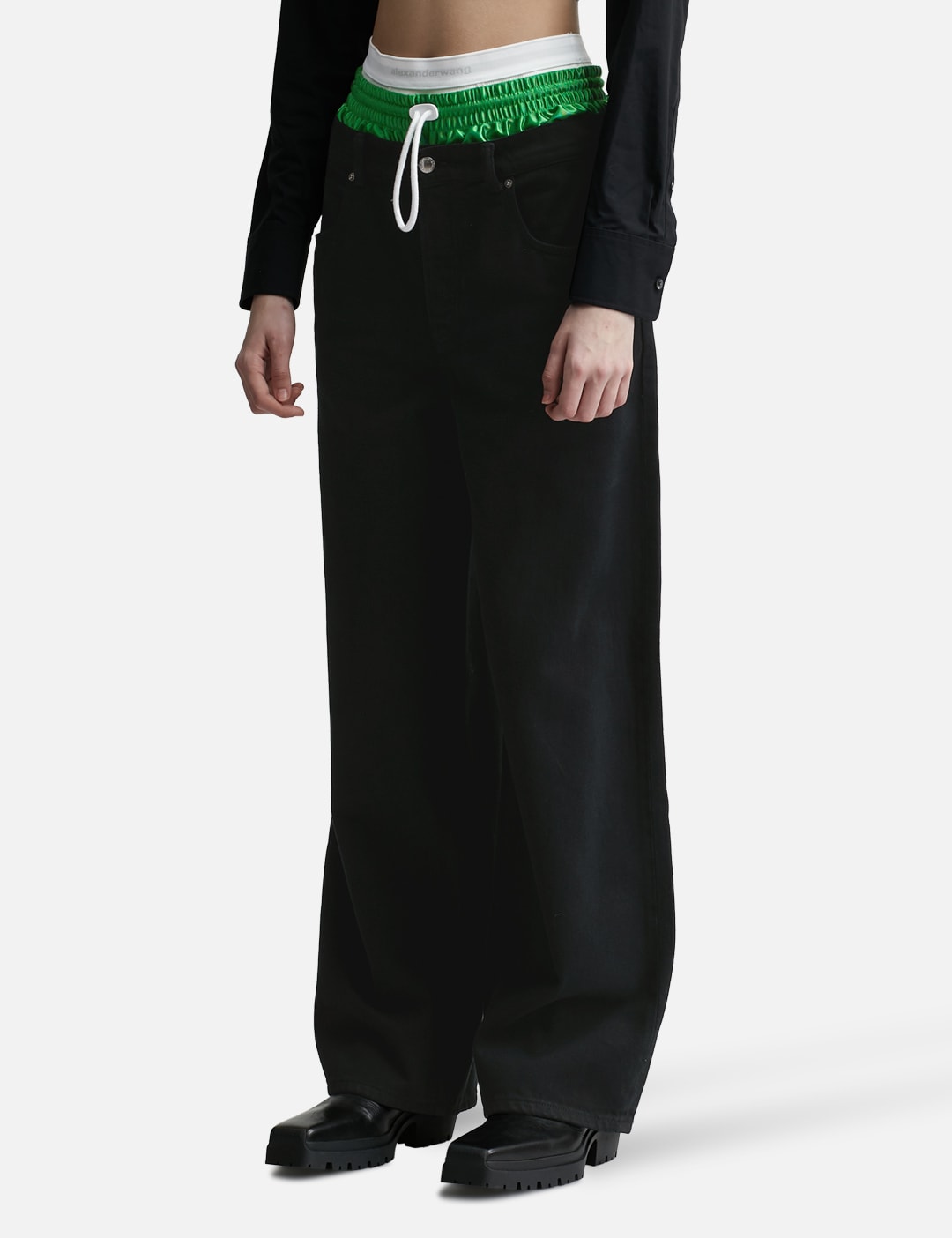 Pre Styled Tri-Layer 5 Pocket Jean view 14