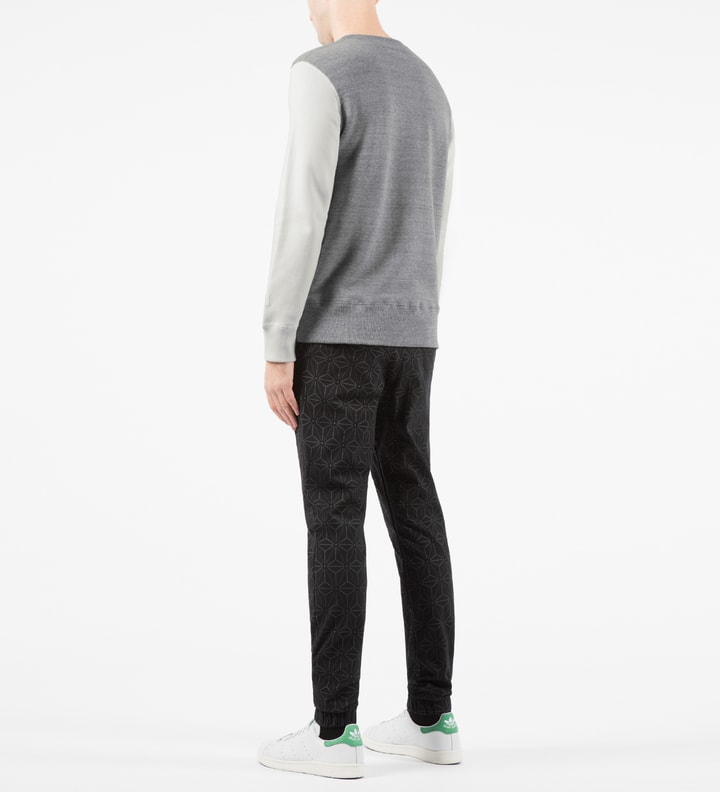 Grey/White Study Color Block Sweater Placeholder Image
