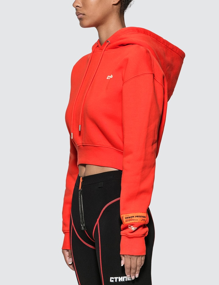 Fire Cropped Hoodie Placeholder Image
