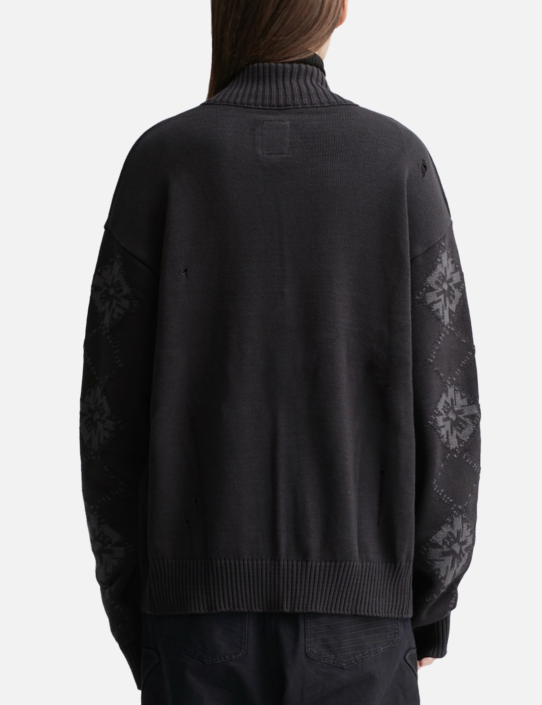 Button Up Cardigan Ethnic Sleeves view 15