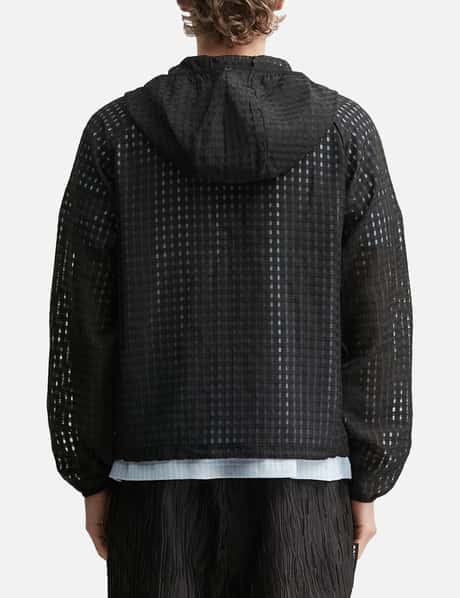 System Plaid Hooded Jacket view 12