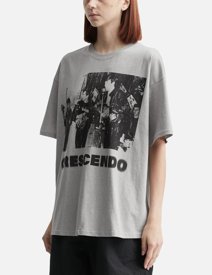 Deinet Crescendo Graphics T-shirt In Gray