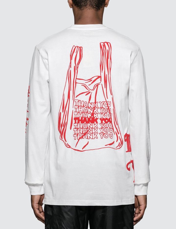 Thank You All Over L/S T-Shirt Placeholder Image