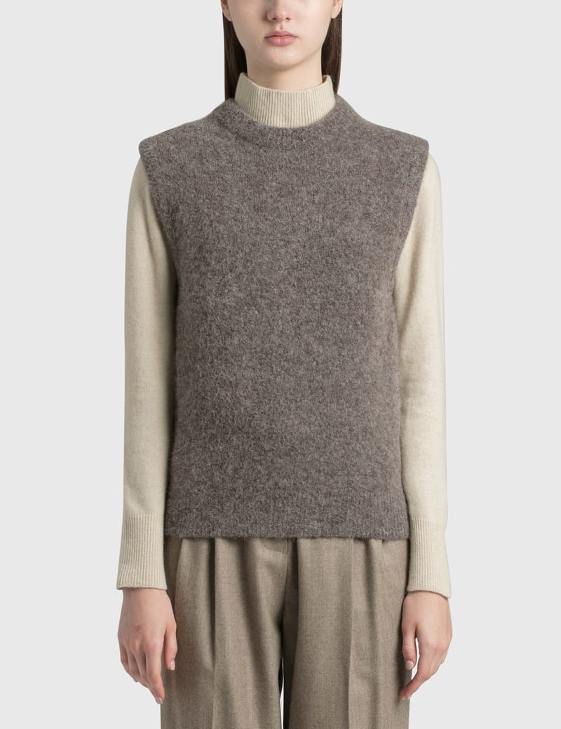Nothing Written Brushed Alpaca Sweater Vest