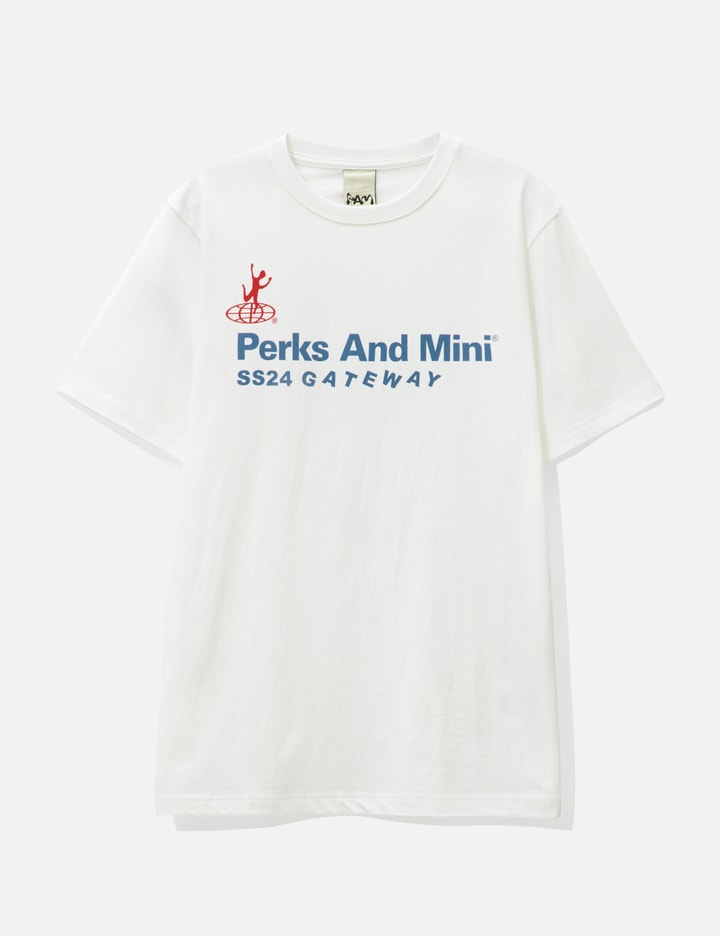 Perks And Mini Logo Print T-shirt In White