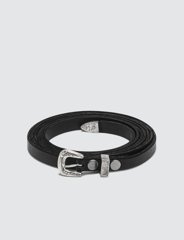 Double Wrap Skinny Western Belt Placeholder Image