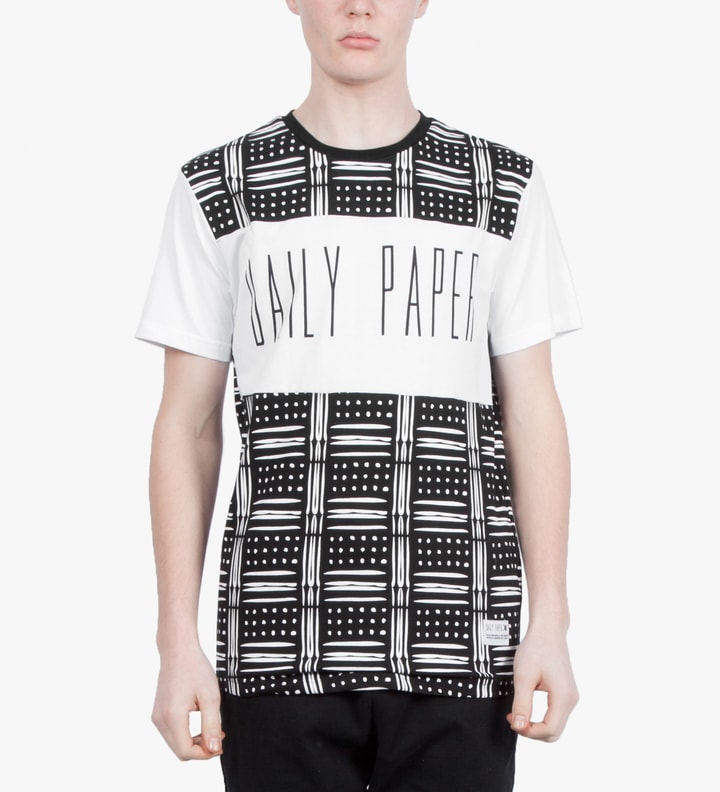 White Congo Panel Script T-Shirt Placeholder Image