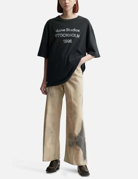 T-shirt Pour Enfant Acne Studios En Violet, Taille 8 Ans - En Bon état