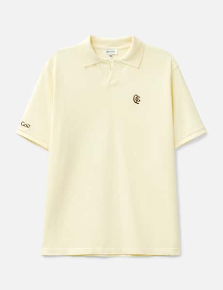 Quiet Golf Embroidered Logo Polo