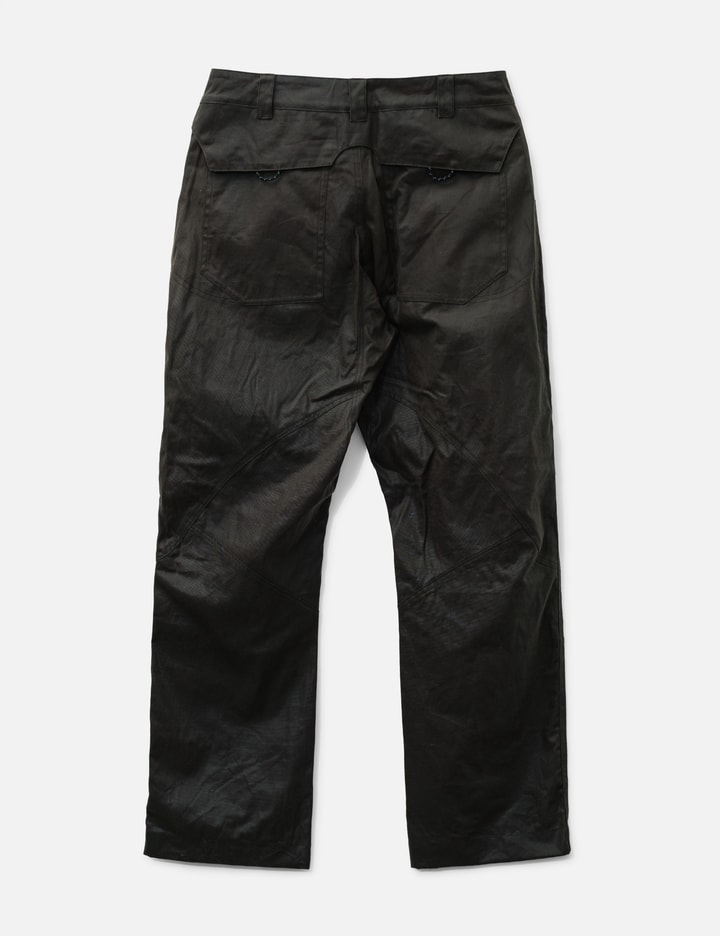 ROA Crimp Shaped Waxed Cotton Pants