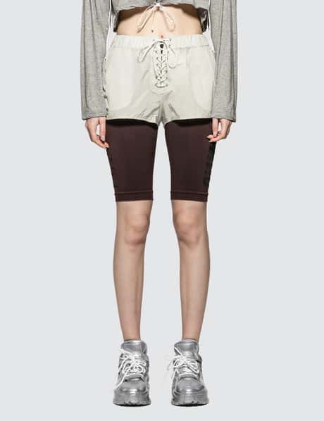 Unravel Project Lace-up Shorts