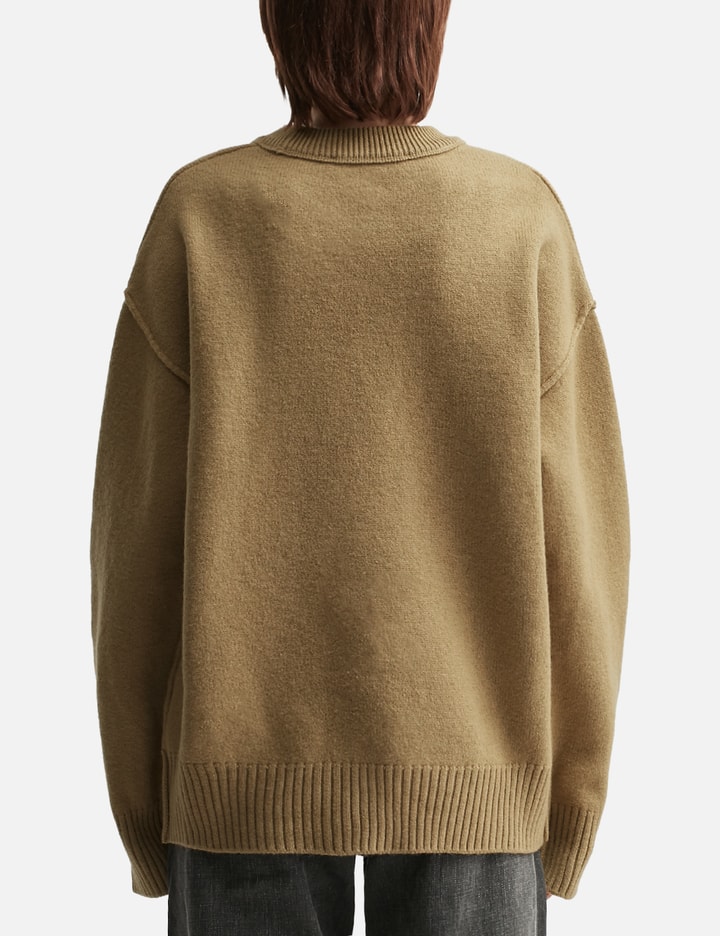 Wool Ami De Coeur Crewneck Sweater Placeholder Image