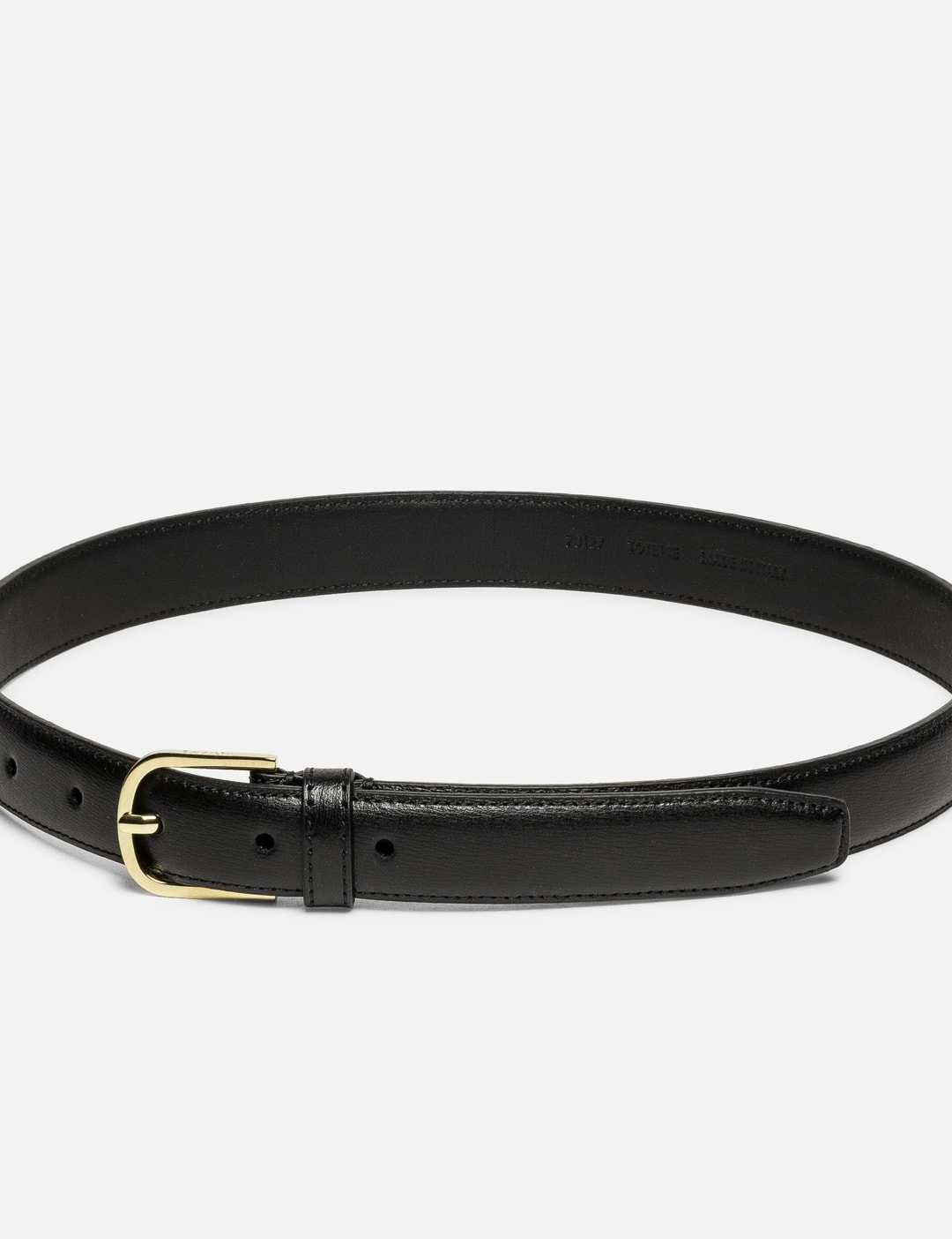 Slim Leather Belt view 7
