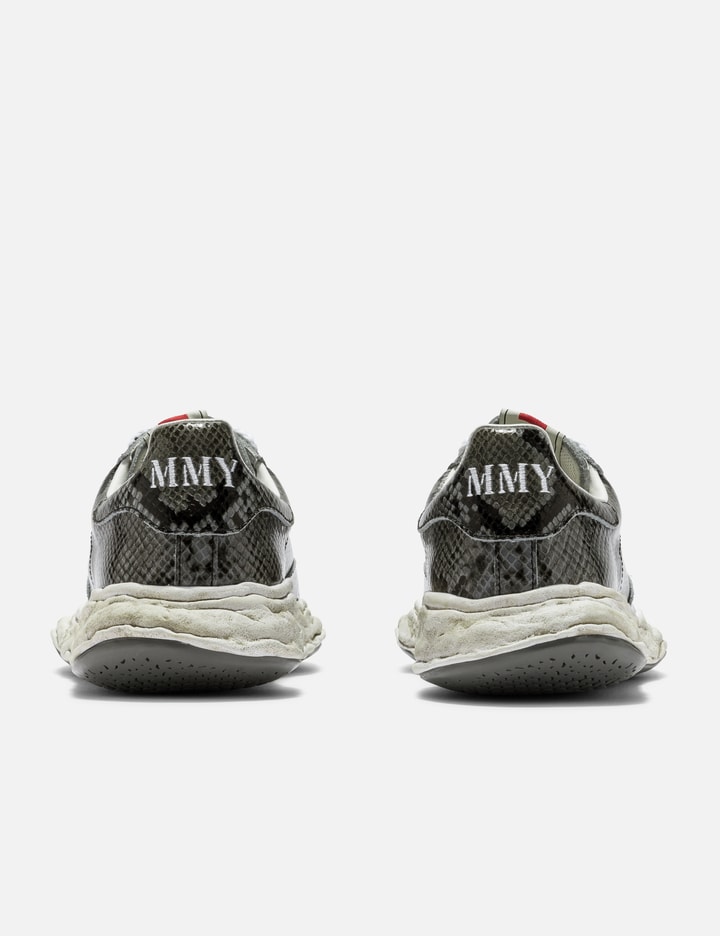 Miharayasuhiro Charles Og Sole Python Printed Leather Low-top Sneaker
