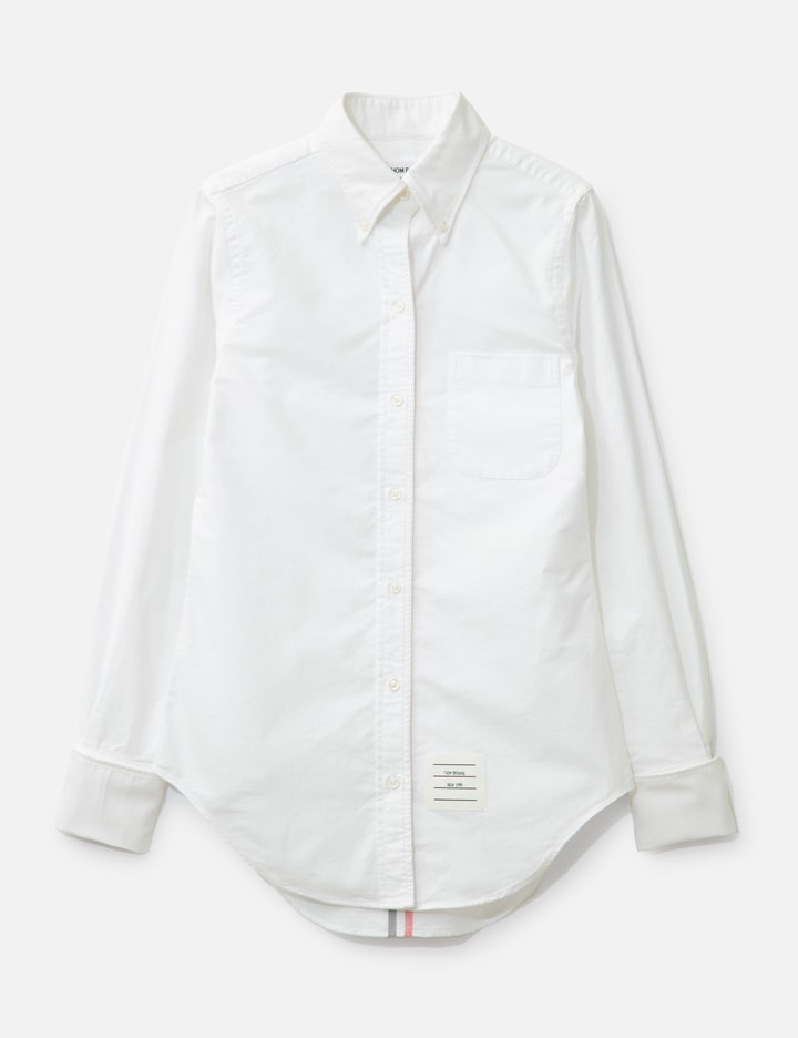 Button-Down Logo-Appliquéd Cotton Shirt Placeholder Image
