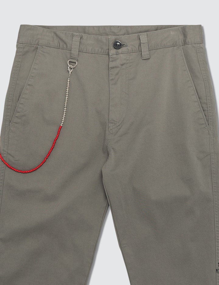 Graffiti Slim Fit Chino Pants Placeholder Image