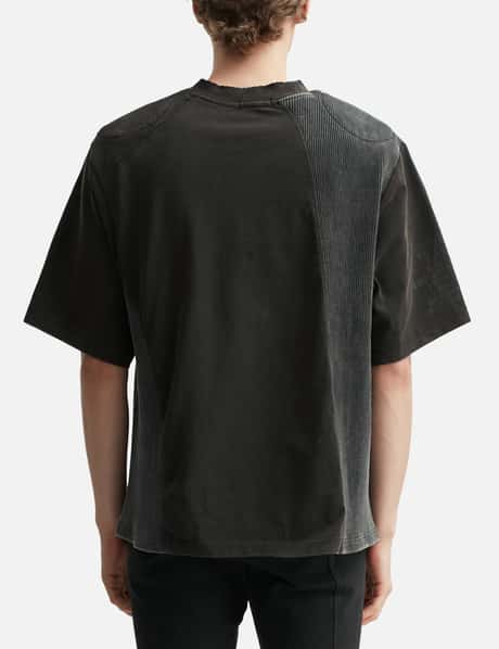 Paneled Padded Washed T-Shirt view 12