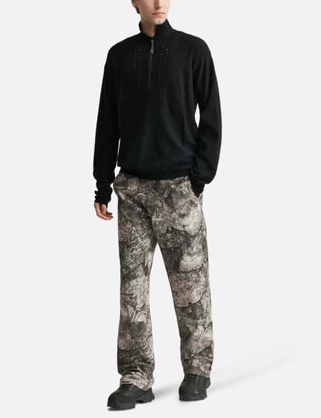 Fomes Moth Print Double Knee Pant view 14