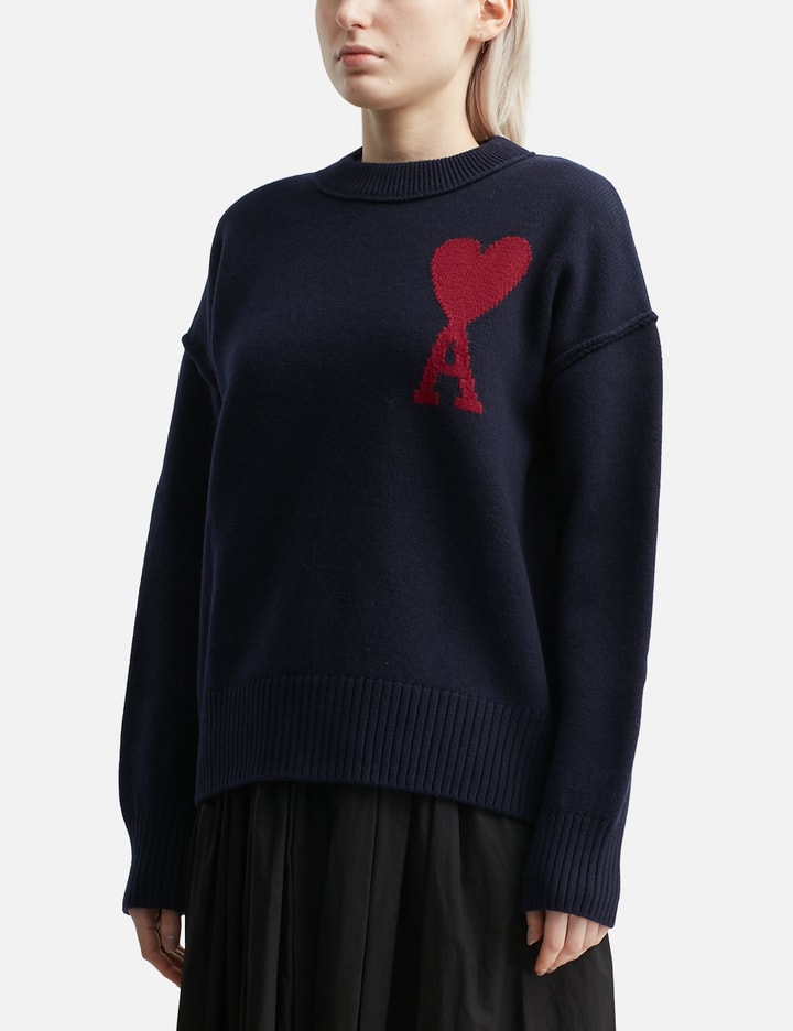 Ami Alexandre Mattiussi Red Adc Sweater