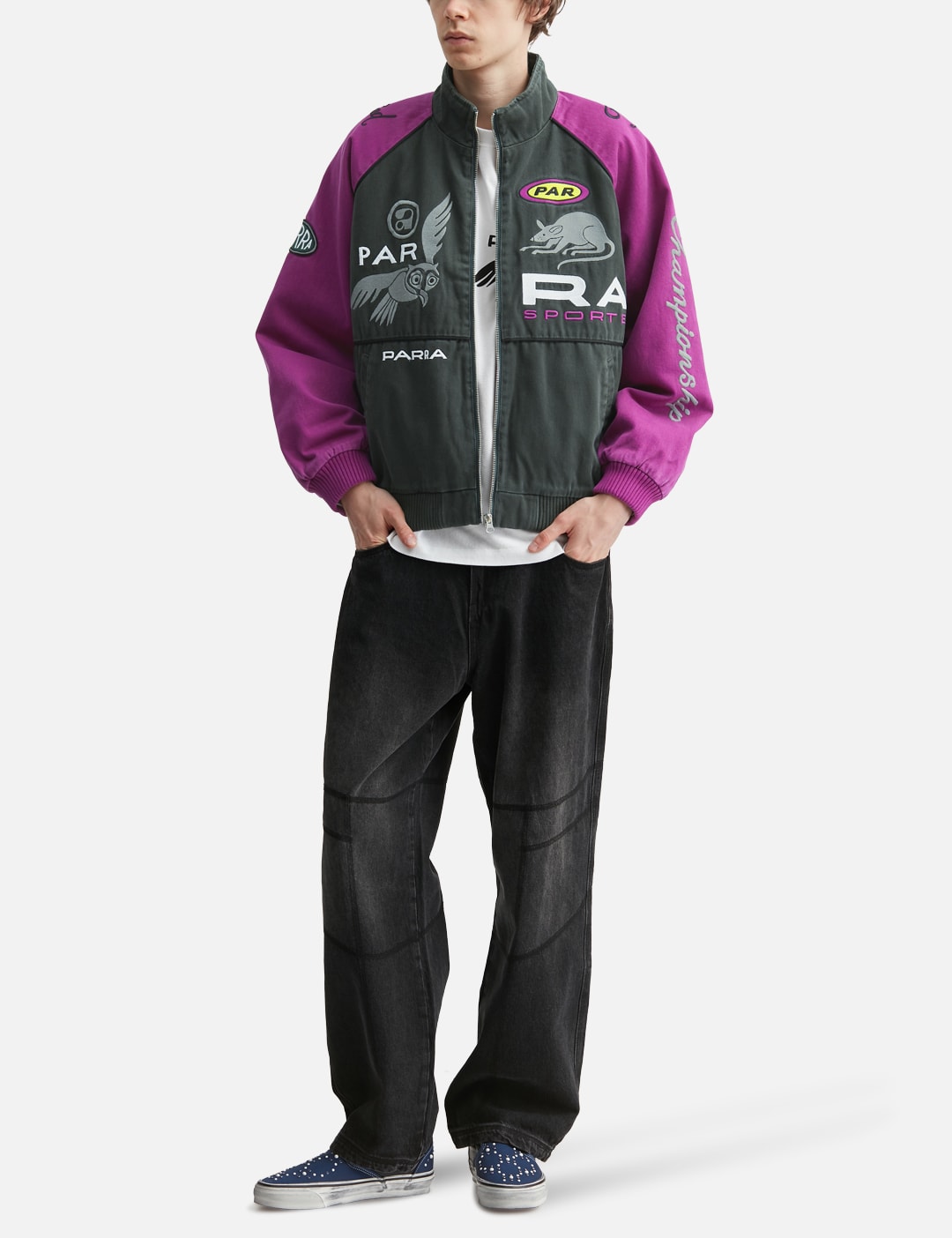 Owls Meet Rat Racing Jacket view 17