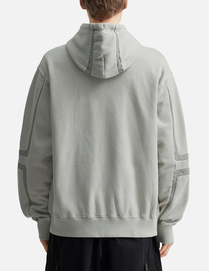 Boiler Room X Umbro Appliqué Zip Hoodie In Gray