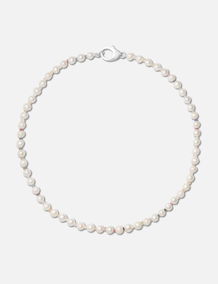 RAINBOW GRADIENT CRYSTAL PEARL CHAIN Placeholder Image