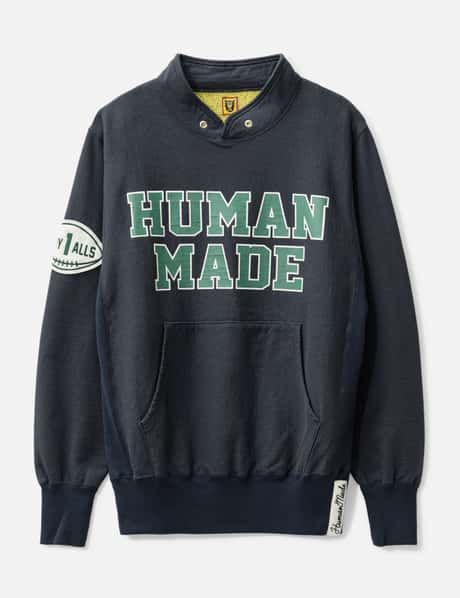 Human Made スタンドカラー スウェットシャツ