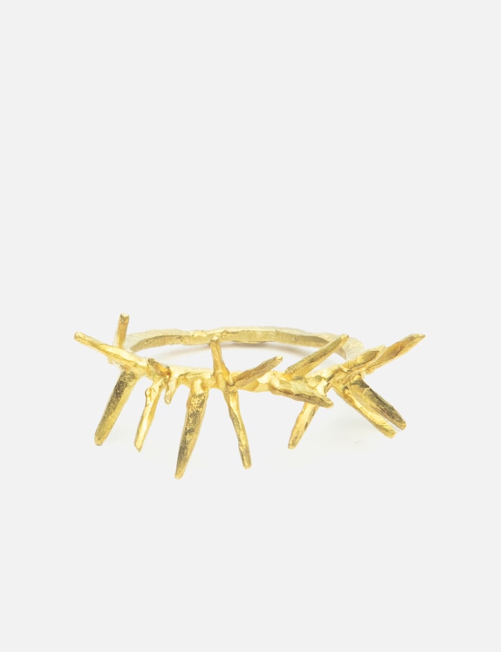 UC1E4R01 Brass Thorn Ring Placeholder Image