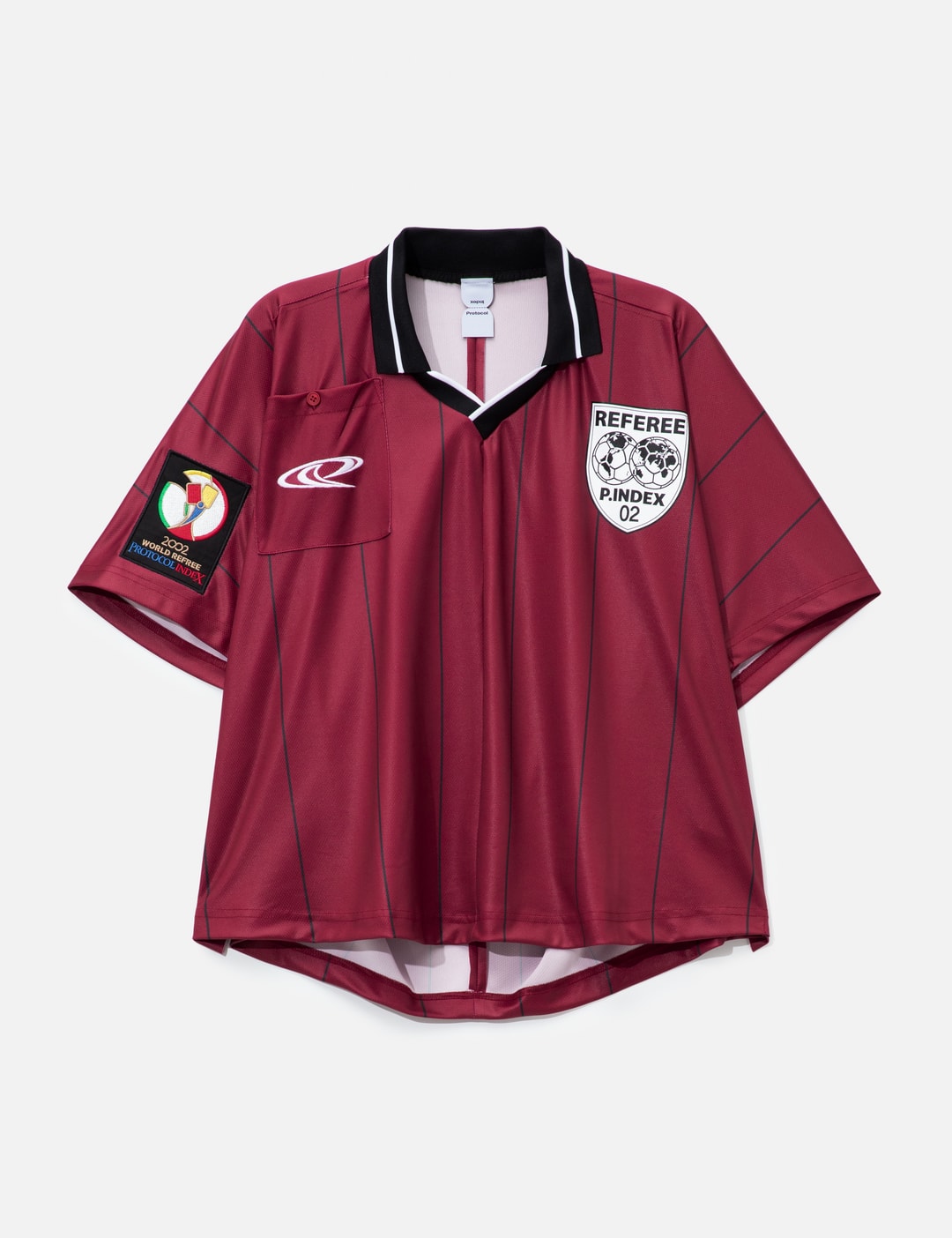 Fake Shoulder Referee Football Jersey