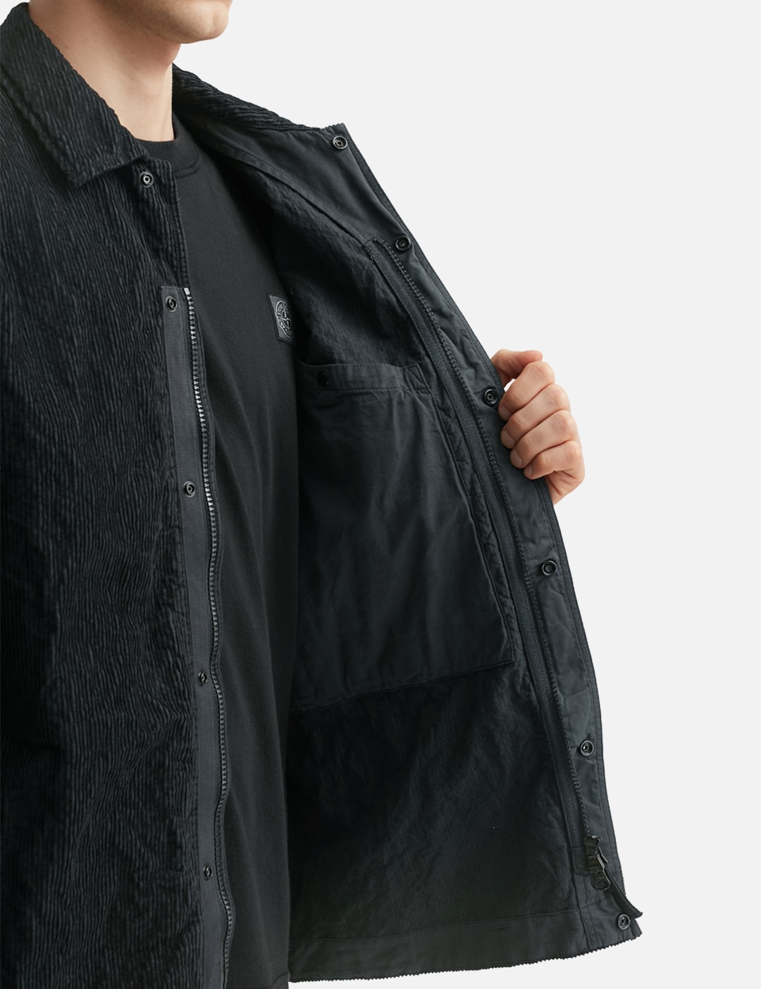 Wrinkled Corduroy 500-TC Overshirt view 19