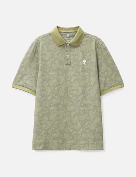 Fiori Golf Paisley Polo Shirt