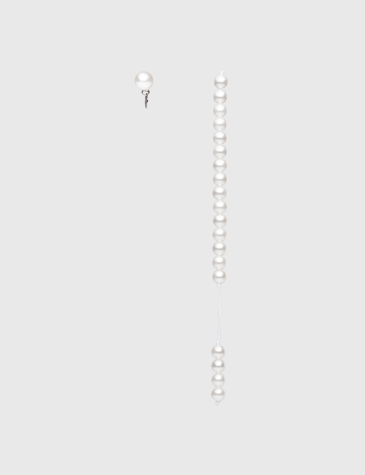 Asymmetrical Pearl Earrings Placeholder Image