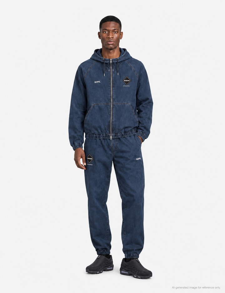 F.C. Real Bristol Washed Crisp Denim Track Pants
