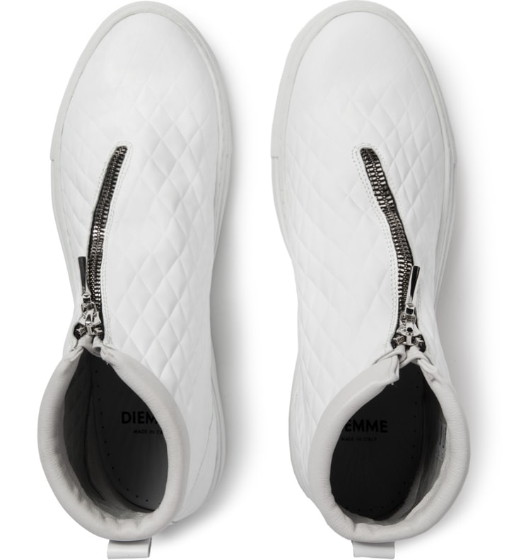 White ST Piramide Fontesi Mid Cut Shoes Placeholder Image