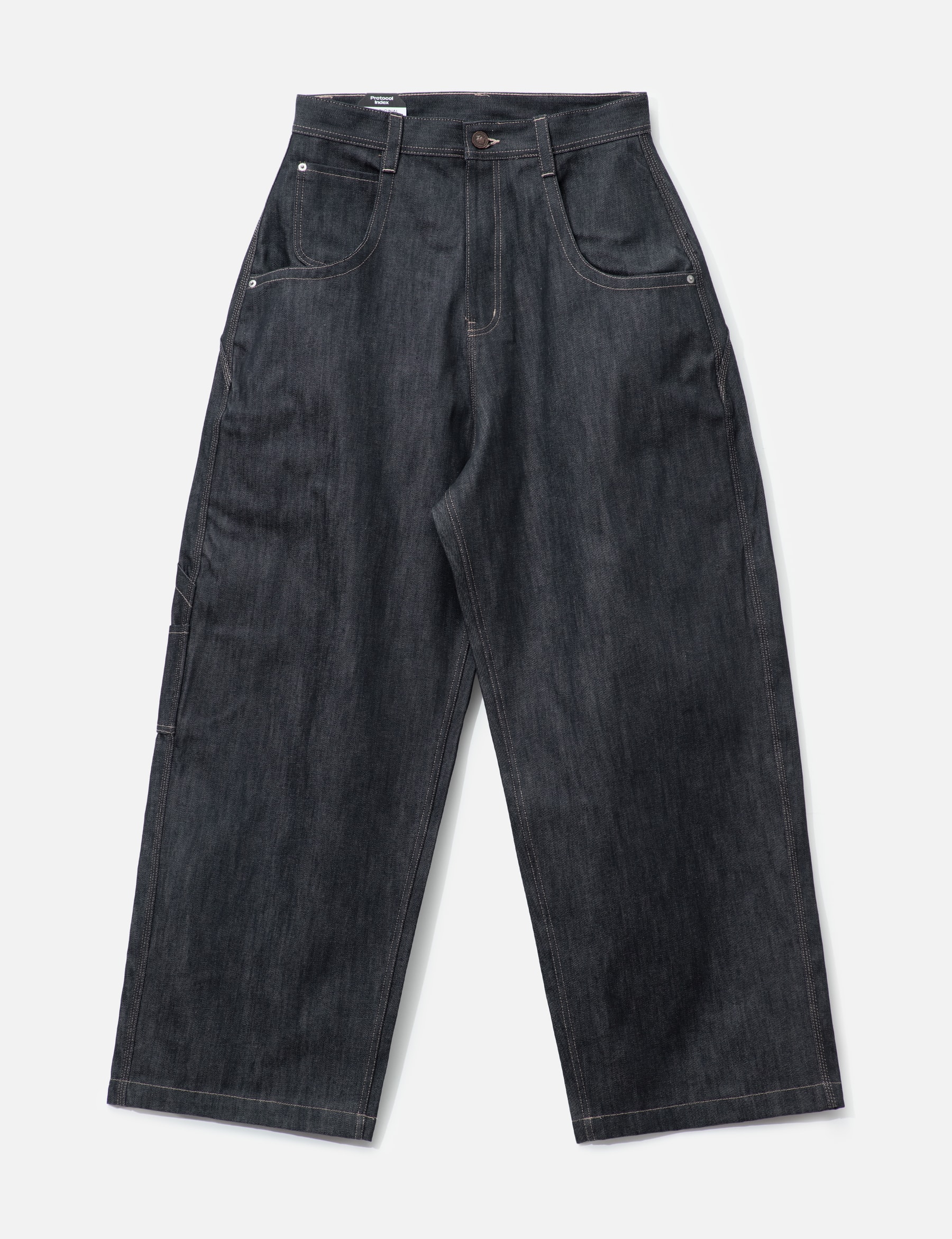 Retro Baggy Denim Pants view 16