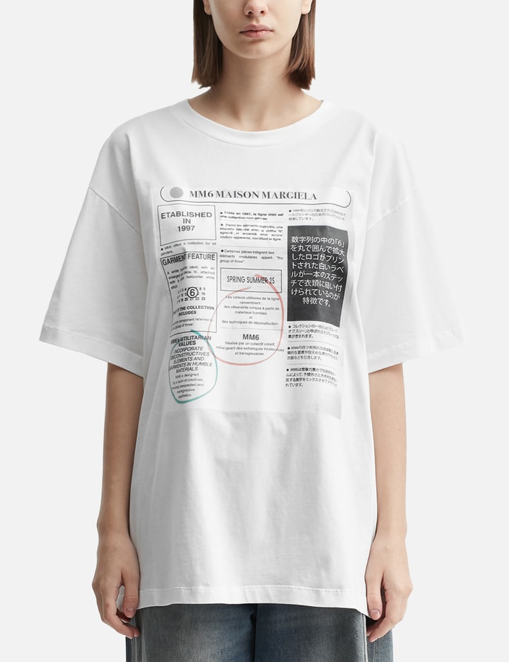 Newspaper Logo T-shirt Placeholder Image