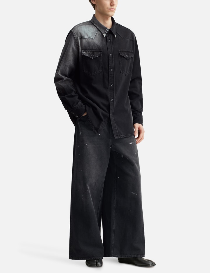Black Denim Shirt Placeholder Image