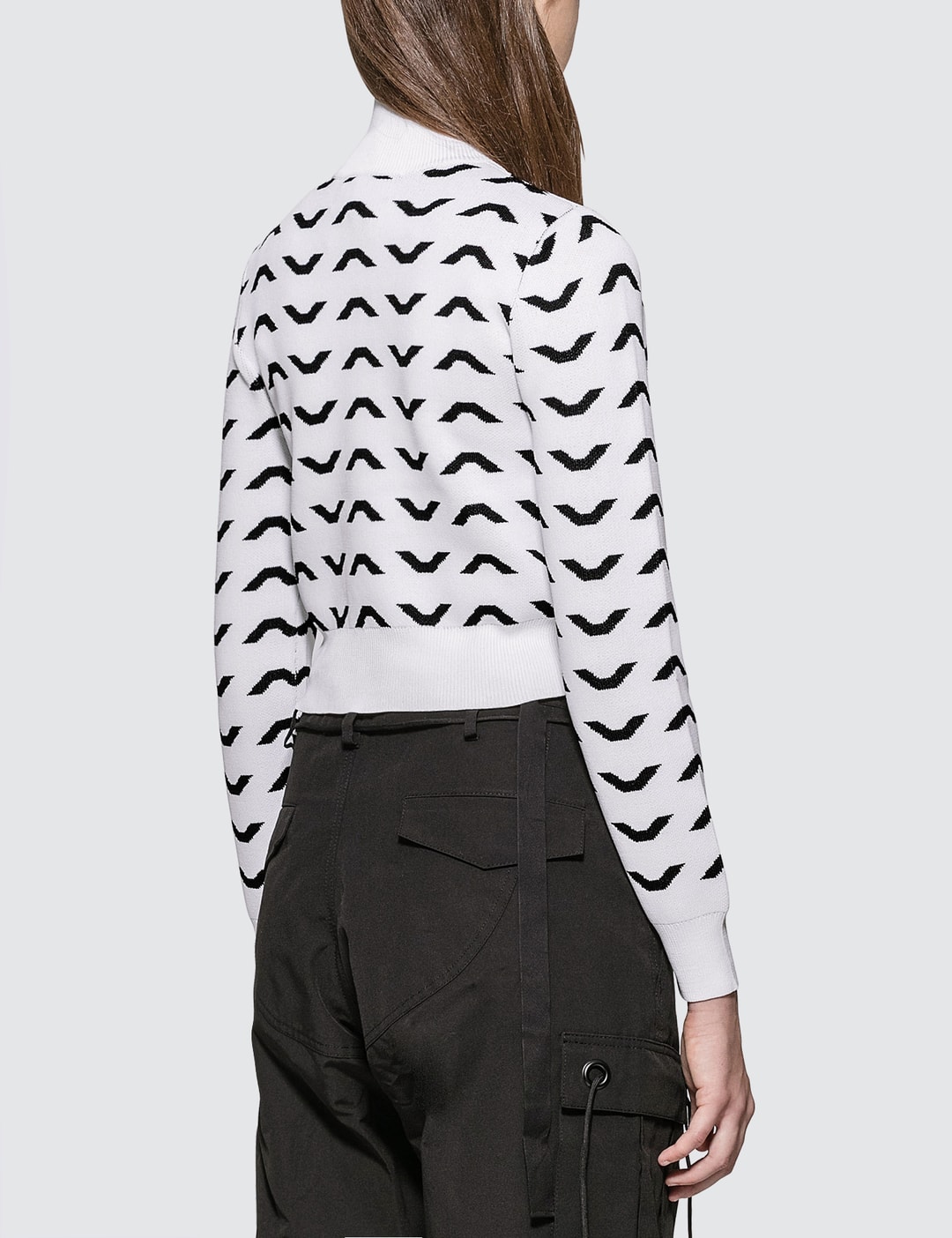 Cropped Half-Zip Jumper view 10