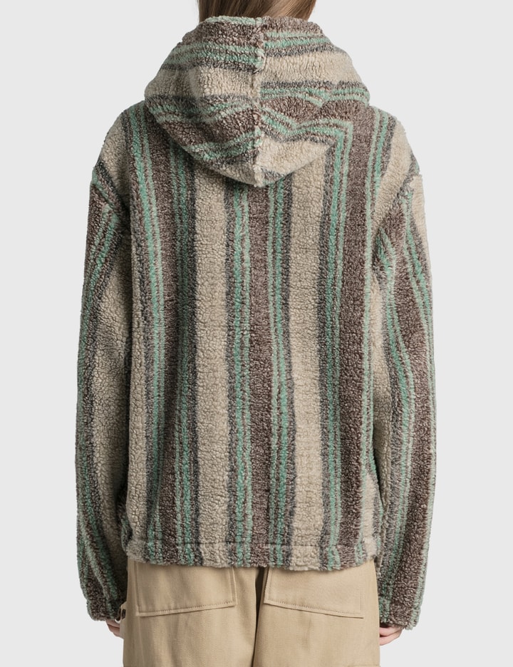 Stripe Sherpa Hoodie Placeholder Image