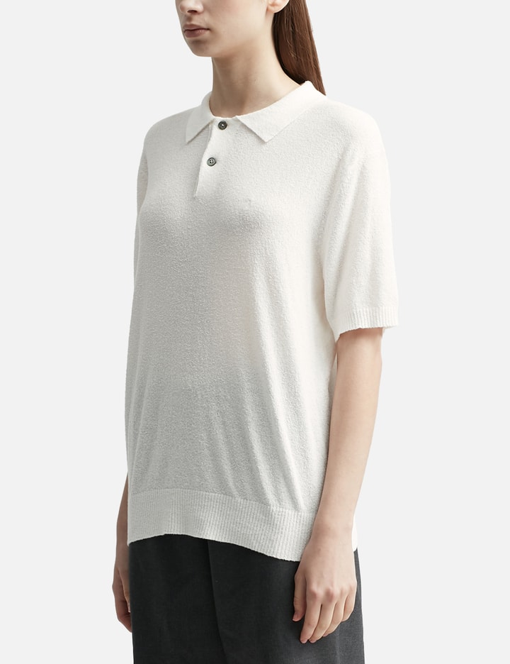 Textured Polo Sweater Placeholder Image