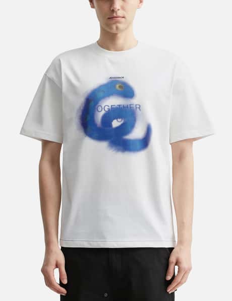 Ader Error - Snake Semi-Oversized Fit T-Shirt | HBX