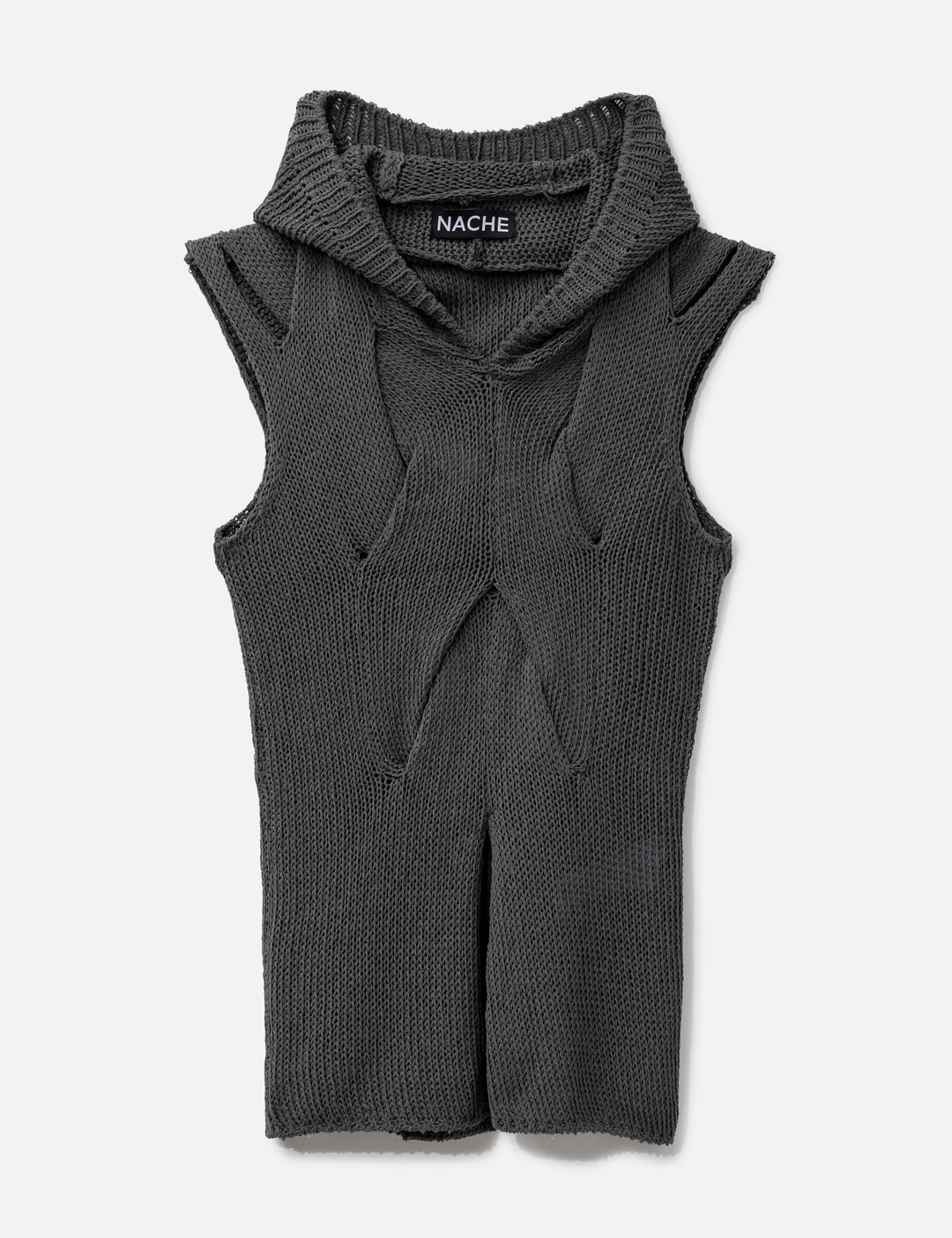 Out In Knitted Sleeveless