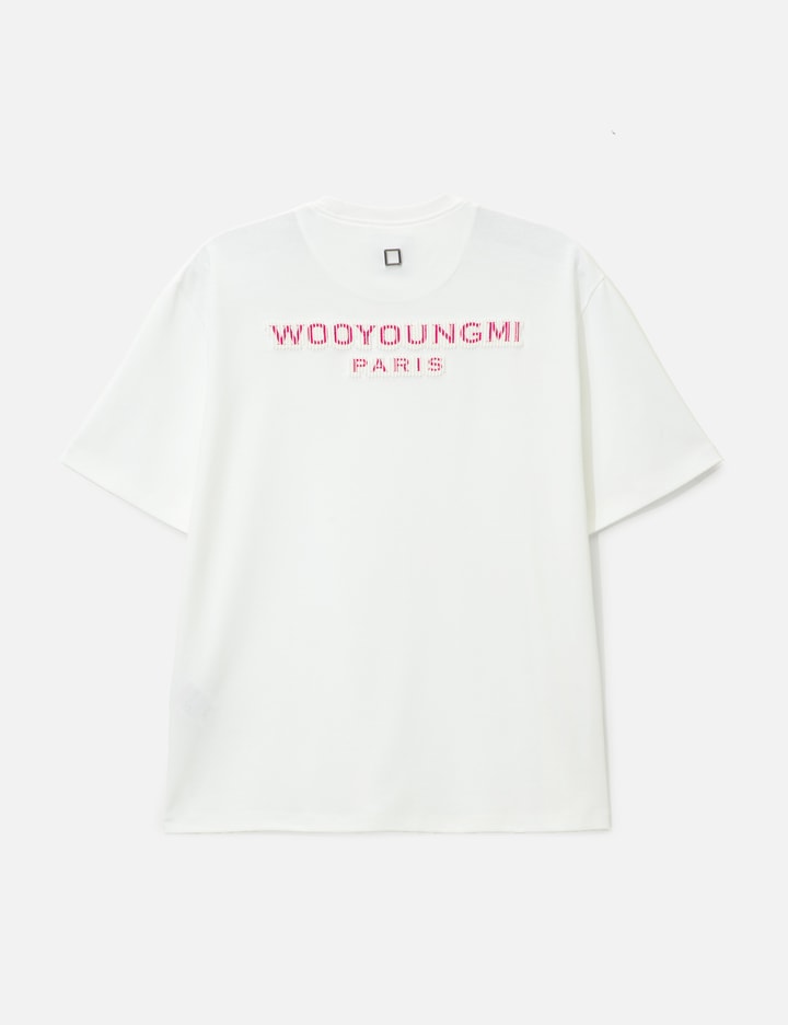 Wooyoungmi Tuft Embroidered Back Logo T-Shirt