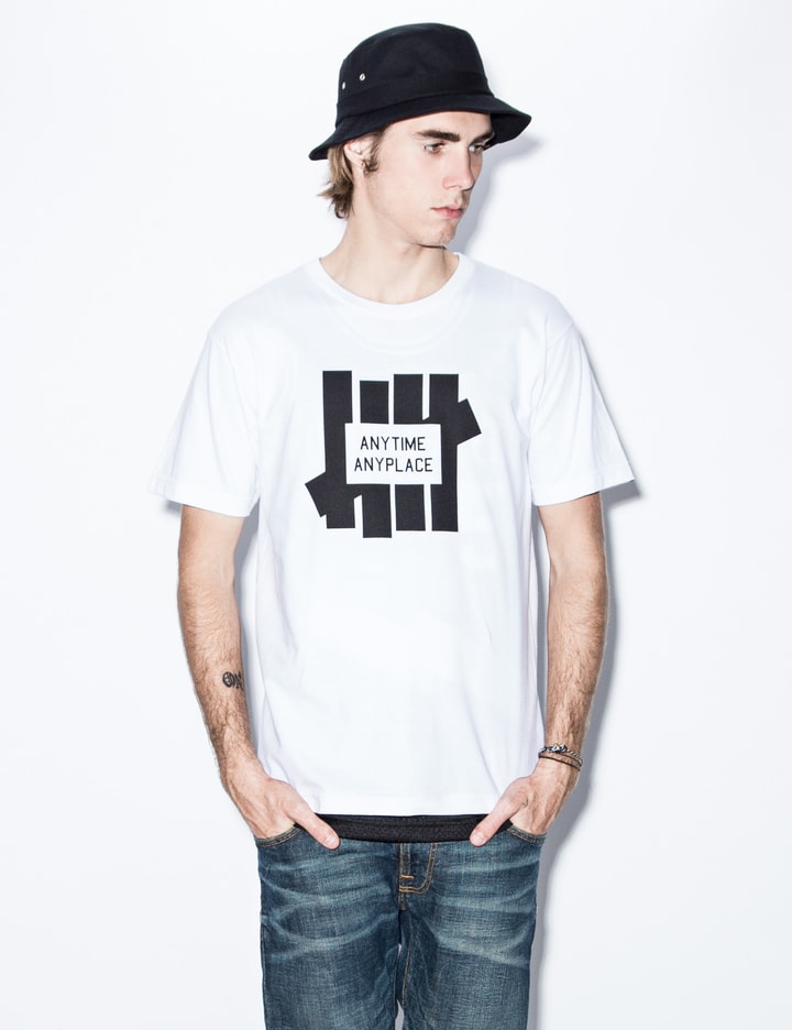 White Anytime T-Shirt Placeholder Image