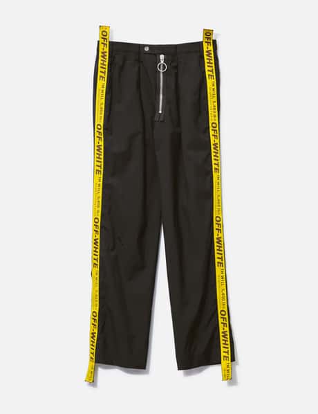 Off-White™ OFF WHITE DESTROYED DETAILS LOOSE PANTS