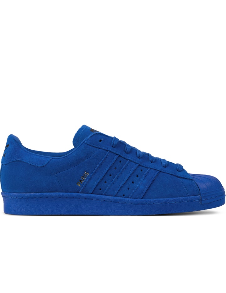 adidas Originals - Blue Superstar 80s City Series Shoes | HBX adidas Originals - Blue Superstar 80s City Series Shoes | HBX
