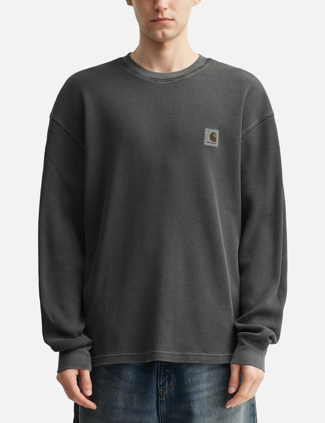 Long Sleeve Vista Waffle T-Shirt view 11